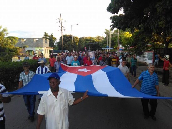 El pueblo trinitario recuerda cada año los acontecimientos ocurridos el 13 de agosto de 1959. Foto Nelson Pérez Estupiñán/Archivo Radio Trinidad.