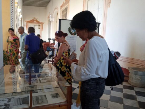 En el museo de Historia de Trinidad también fue inaugurada una pequeña muestra dedicada a Fidel Castro.
