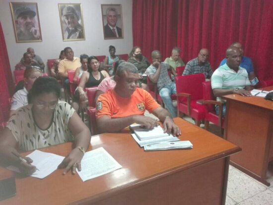 El Consejo de Defensa municipal de Trinidad, atento ante el huracán Ian.