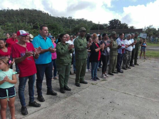 El Día Territorial de la Defensa del municipio de Trinidad estuvo encabezado por las principales autoridades locales.