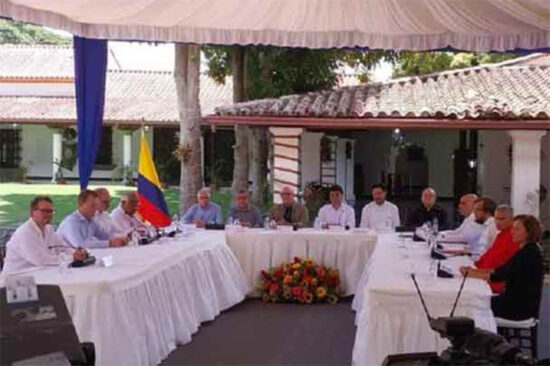 Se reinician los diálogos para alcanzar la paz en Colombia. Foto: Prensa Latina.