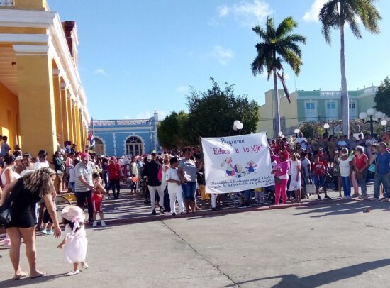 Desfile Martiano Enero 2023. Foto: José Rafael Gómez Reguera/Radio Trinidad Digital.