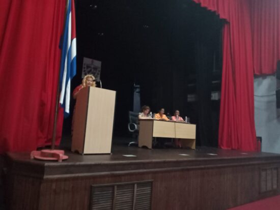 Sesión Extraordinaria de la Asamblea Municipal del Poder Popular de Trinidad, donde se aprobó la candidatura para diputados al Parlamento cubano.