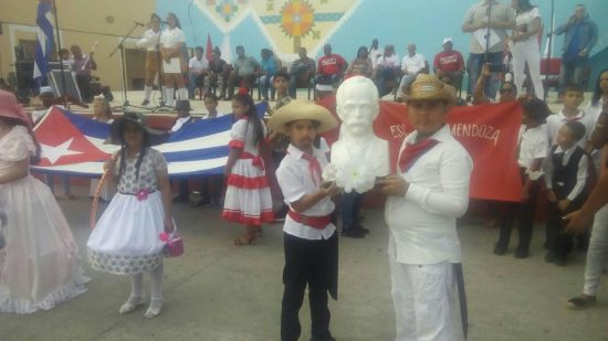 Este 28 de enero, vuelve el tradicional desfile martiano con pioneros y estudiantes de todas las escuelas de Trinidad. Foto: José Rafael Gómez Reguera/Radio Trinidad Digital.