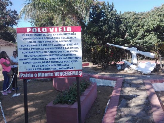 Polo Viejo, a 60 años de una acción heroica en defensa de la Revolución cubana en plenas montañas del municipio de Trinidad. Foto: Alipio Martínez Romero/Radio Trinidad Digital.