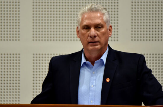 Miguel Díaz-Canel Bermúdez, Primer Secretario del Comité Central del Partido Comunista de Cuba y Presidente de la República, clausura el IX Periodo Ordinario de Sesiones de la Asamblea Nacional del Poder Popular, en su IX Legislatura, en el Palacio de Convenciones de La Habana Foto: Omara García Mederos/ACN.