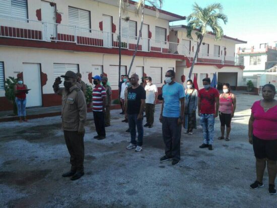 Combatientes de las FAR en Trinidad celebran el aniversario 69 de la Gesta del Moncada.