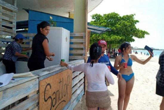 Las formas de gestión no estatal están presentes en la playa Ancón.