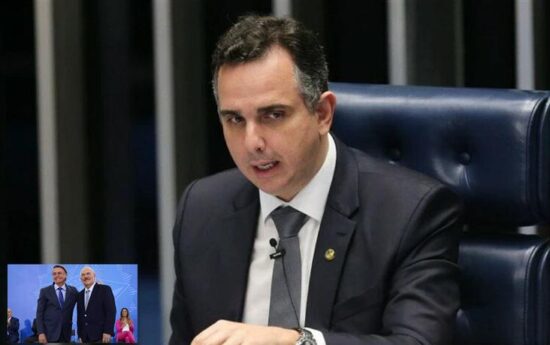 El titular del Senado brasileño, Rodrigo Pacheco, da a conocer aspectos sobre la corrupción en el Ministerio de Educación del país sudamericano. Foto: PL.
