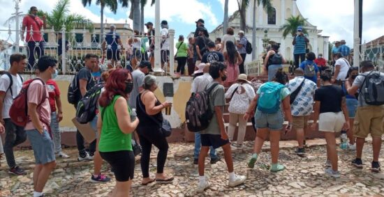 Plaza Mayor de Trinidad, corazón del Centro Histórico de la Tercera Villa de Cuba, siempre atractiva.