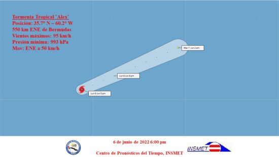 Imagen: Instituto de Meteorología de Cuba.