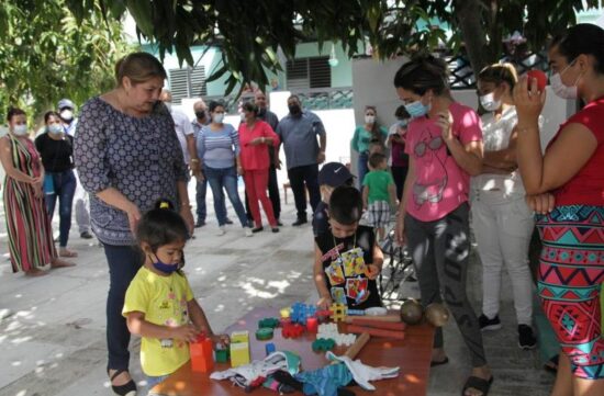 Se culminó la Casa Infantil del poblado espirituano de Banao, la primera que se termina en la provincia y tendrá capacidad para alrededor de 40 niños. Fotos: Oscar Alfonso/Escambray.