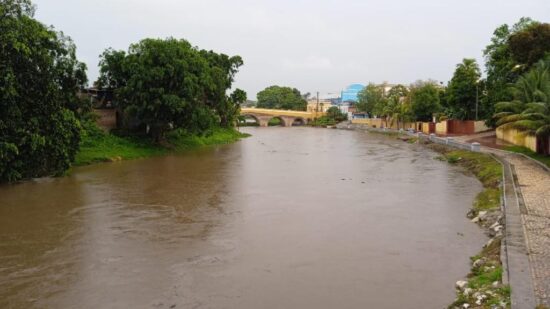 En la ciudad de Sancti Spíritus se reportaron más de 90 mm. Foto: Yoan Pérez/Escambray.