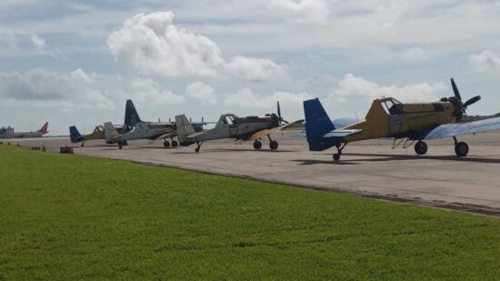 La flota de los M-18, asentada solo en Sancti Spíritus, es la única que se usa en la isla en operaciones de siniestros forestales.