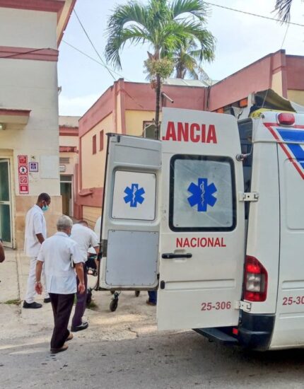 Parte de los lesionados han sido trasladados al Hospital Calixto García, de la capital.