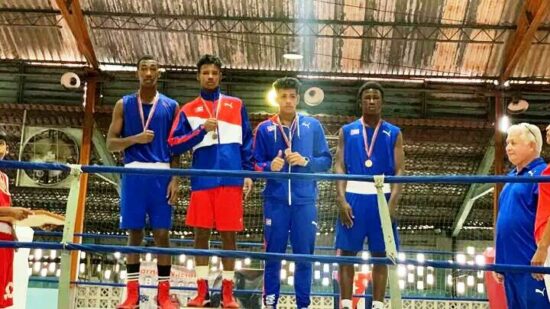 Veitía, miembro de la preselección cubana en los 75 kilos se llevó la medalla de oro en el nacional juvenil.