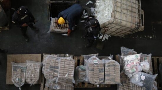 Los decomisos de droga son frecuentes en Ecuador. Foto: Diego Pallero / El Comercio.