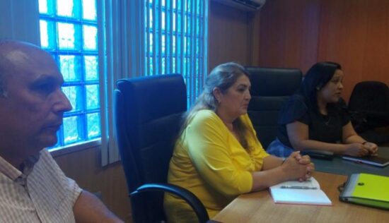 Mayra Arevich Marín calificó de “creativo” el proceso desarrollado en Sancti Spíritus por las empresas y entidades que forman parte aquí del MINCON y felicitó a sus trabajadores. Foto: Yosdany Morejón/Escambray.