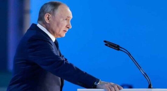 Vladimir Putin llama a países occidentales a dejar su hipocresía y eliminar las sanciones contra su país. Foto: Prensa Latina.
