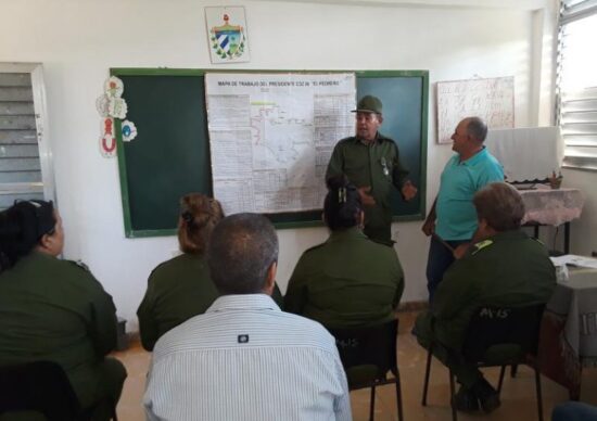 El Consejo de Defensa Provincial intercambió con los Consejos de Defensa Municipal y de Zona.