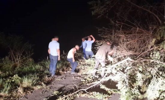 Duro fue el camino de la cabecera provincial al municipio de La Palma.