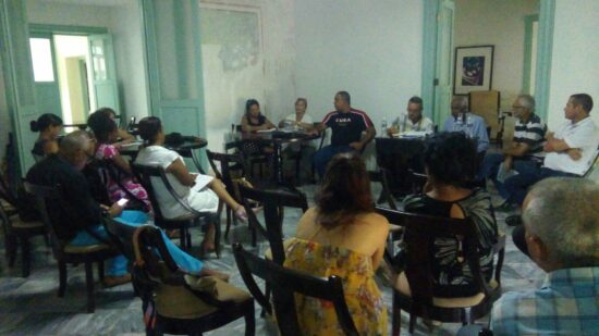 Asamblea XI Congreso de la Unión de Periodistas de Cuba en Trinidad. Foto: José Rafael Gómez Reguera/Radio Trinidad Digital.