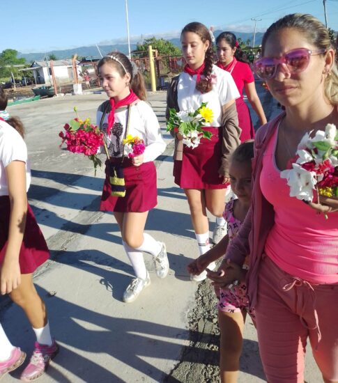 Los pioneros de Trinidad, como cada año, en el homenaje sincero al hombre de las mil anécdotas.