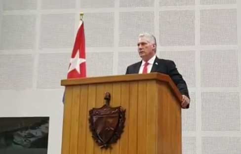 Conferencia Magistral del Presidente de Cuba, Miguel Díaz-Canel Bermúdez.