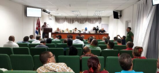 En el encuentro se analizaron aspectos relacionados con la producción agropecuaria.