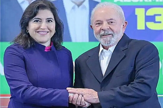 Lula recibe apoyo de la senadora Simone Tebet, ex candidata presidencial del Movimiento Democrático Brasileño, y clave en el balotaje del 30 de octubre. Foto: Prensa Latina. 