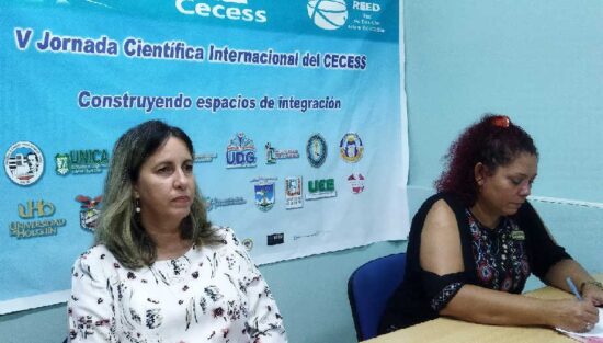 Con las palabras de Naima Ariatne Trujillo Barreto, rectora de la UNISS, comenzó este miércoles la V Jornada Científica. Foto: Yosdany Morejón/Escambray.