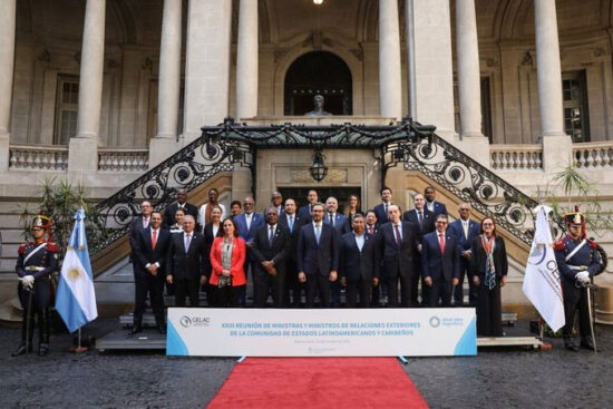 XXIII Reunión de Cancilleres de la Celac, con sede en Argentina. Foto: Prensa Latina.