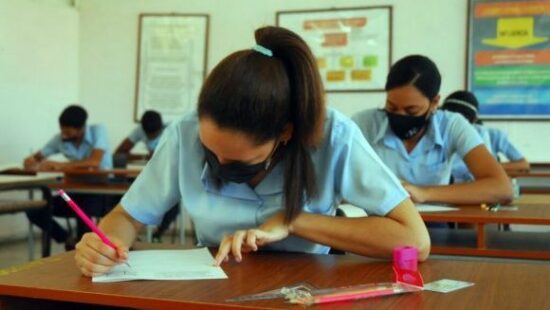 Exámenes de ingreso a la Educación Superior. Foto: Cubadebate.