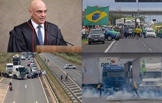 Para Alexandre de Moraes, del Supremo Tribunal Federal de Brasil, y timonel del Tribunal Superior Electoral, el resultado de la votación es indiscutible y los criminales que atacan el sistema electivo serán responsables. Foto: PL.