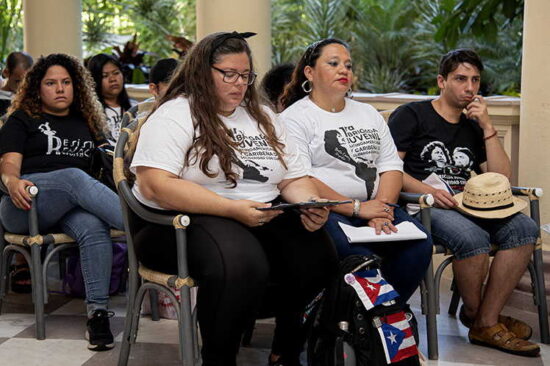 La brigada está integrada por 24 jóvenes de seis países.