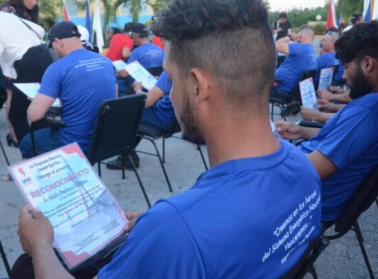 Los jóvenes del contingente demostraron su preparación y responsabilidad.