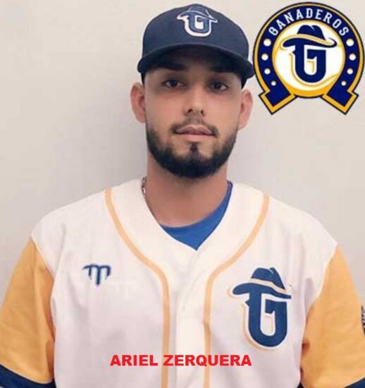 El lanzador Ariel Zerquera, otro trinitario a la Copa del Caribe.