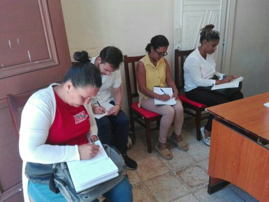 Comisión de Candidatura para Diputados al parlamento cubano por Trinidad.