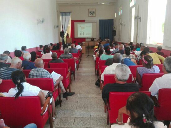 Asamblea Municipal del Poder Popular de Trinidad. Foto: Alipio Martínez Romero/Radio Trinidad Digital.