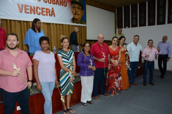 En la asamblea fue elegida la delegación espirituana al XI Congreso de la UPEC que tendrá lugar en julio próximo. Foto: Vicente Brito/ Escambray.