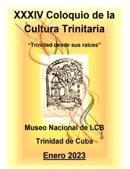 Cartel identificativo del XXXIV Coloquio de la Cultura Trinitaria.