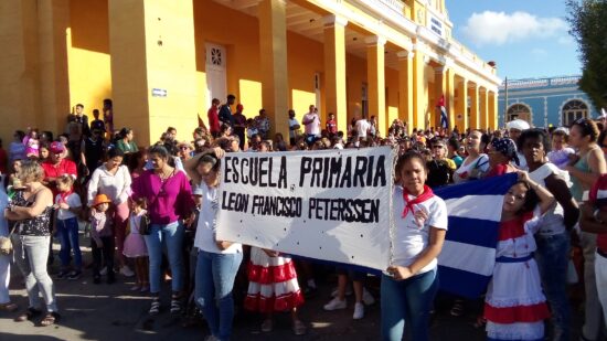 Desfile Martiano Enero 2023. Foto: José Rafael Gómez Reguera/Radio Trinidad Digital.