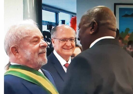 El Vicepresidente de Cuba encabezó la delegación oficial de la Isla a la toma de posesión de Lula da Silva. Foto: Prensa Latina.