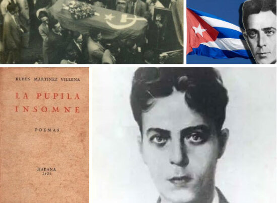 Cuba recuerda a Rubén Martínez Villena 89 años de su fallecimiento. Foto: Prensa Latina.