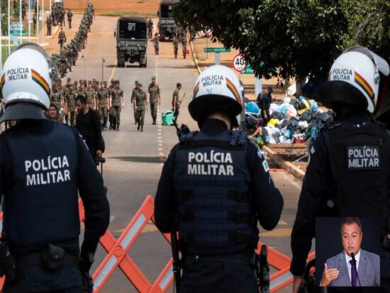 Medidas de seguridad son implementadas en todo Brasil ante intentonas golpistas. Foto PL.