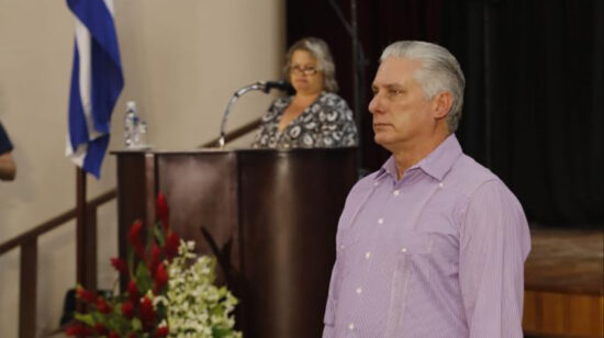 Miguel Díaz-Canel Bermúdez, candidato a diputado a la Asamblea Nacional del Poder Popular (Parlamento de Cuba) por el municipio de Santa Clara, provincia de Villa Clara. Foto: ACN.