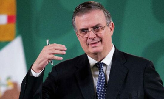 El canciller de México, Marcelo Ebrard, descarta fricciones entre su país y Estados Unidos por el movimiento anti bloqueo para impulsar el final del bloqueo a Cuba que impulsará López Obrador. Foto: PL.