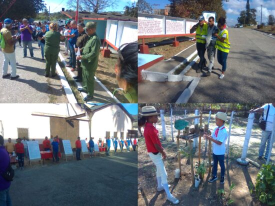 Diversas acciones acogió el Consejo Popular Manaca-Iznaga este domingo, en el Día Territorial de la Defensa. Foto: Internet.