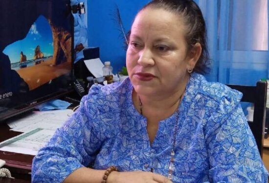 Rosaida Pérez López, directora general de Labiofam en Sancti Spíritus.