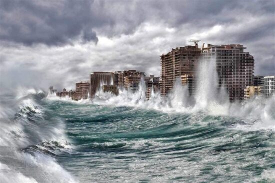 La elevación del nivel del mar hará desaparecer no pocos países. Foto: Prensa Latina.